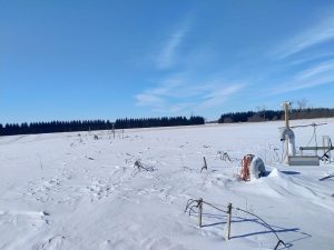 Elora Research Station in the winter